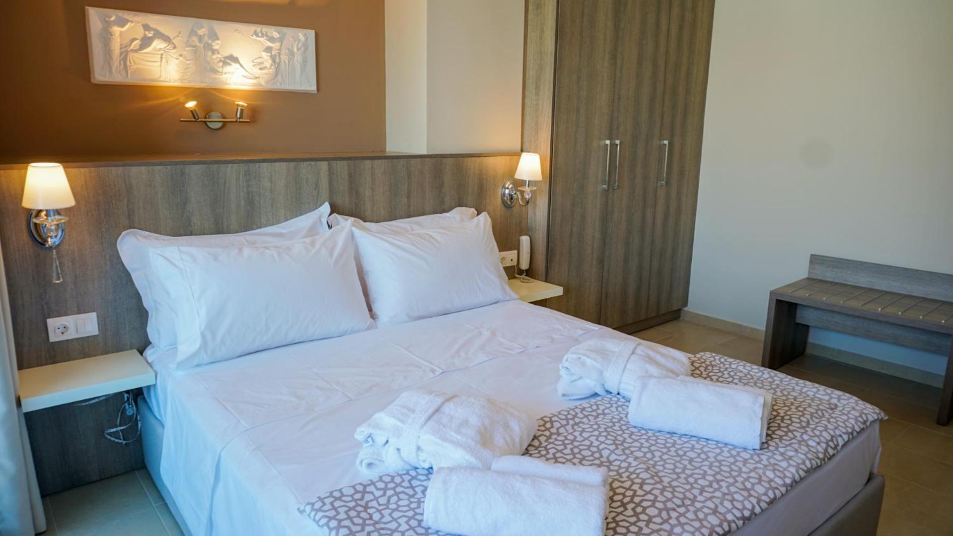 Agnes Deluxe Hotel Pefkochori Rum bild