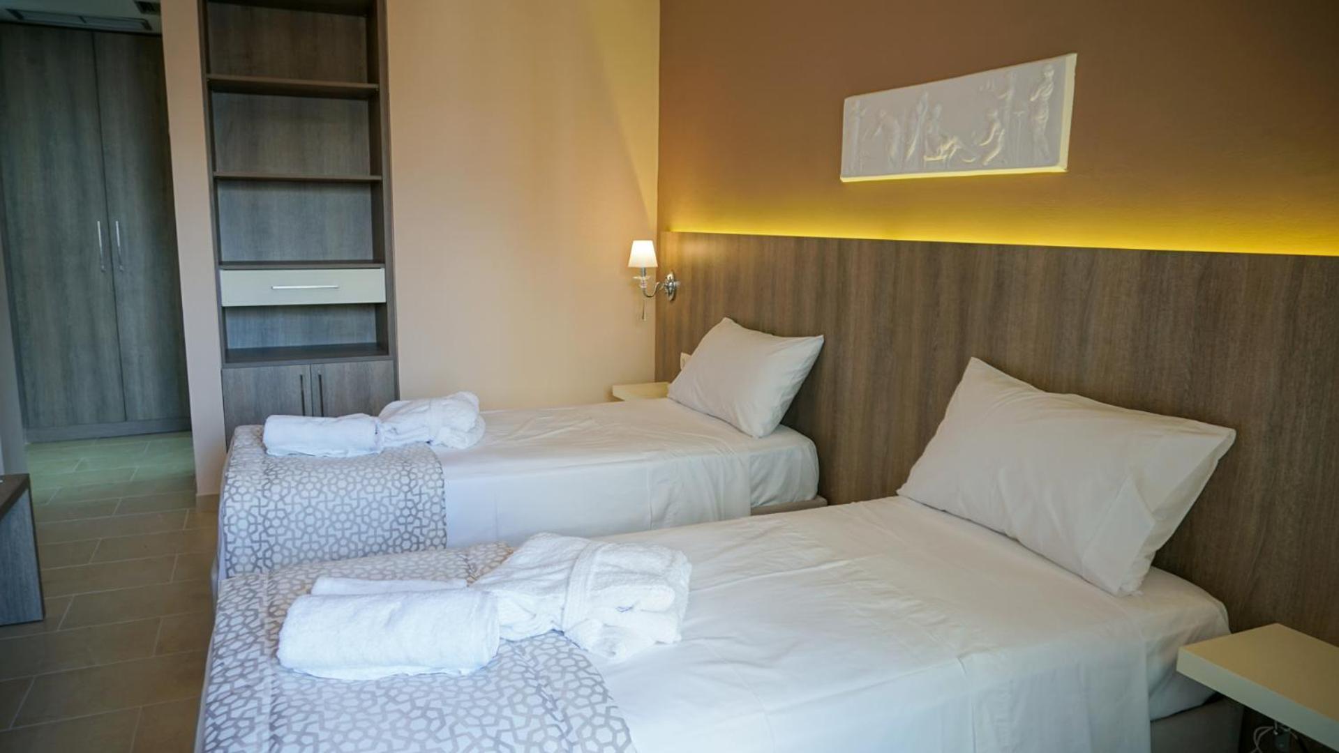 Agnes Deluxe Hotel Pefkochori Rum bild