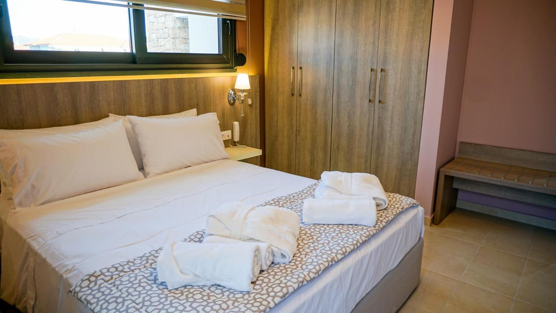 Agnes Deluxe Hotel Pefkochori Rum bild