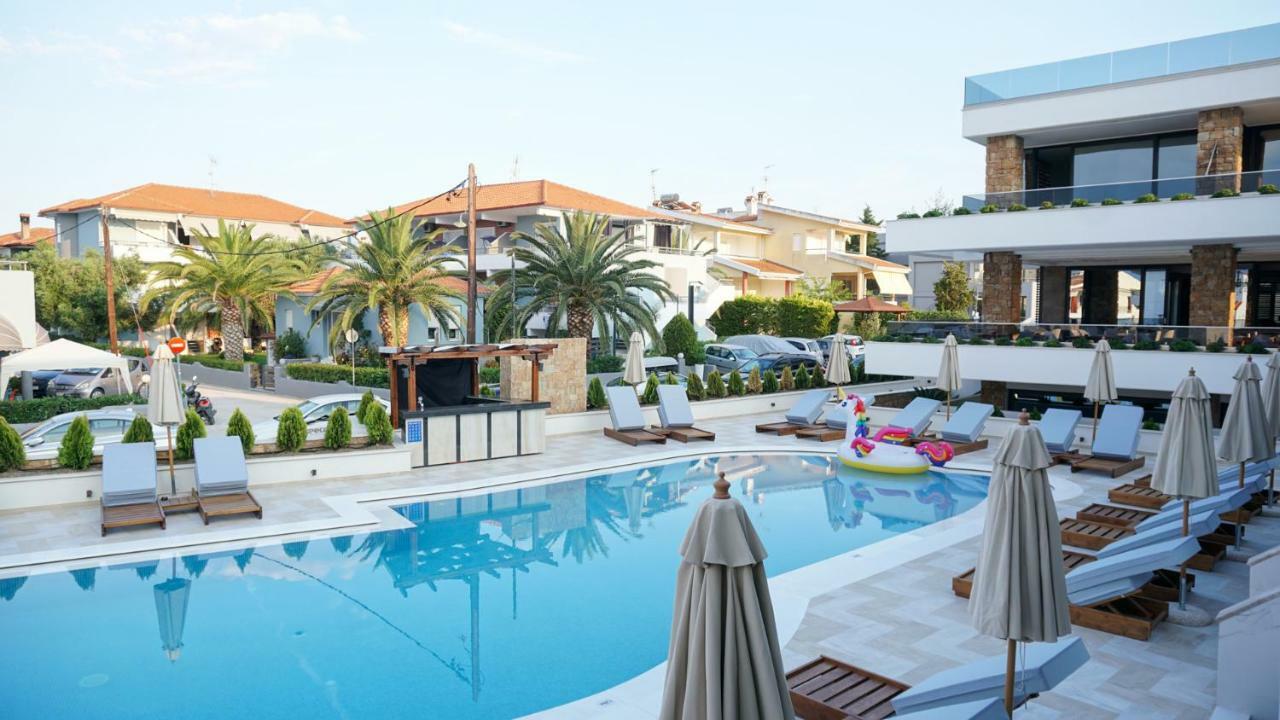 Agnes Deluxe Hotel Pefkochori Exteriör bild