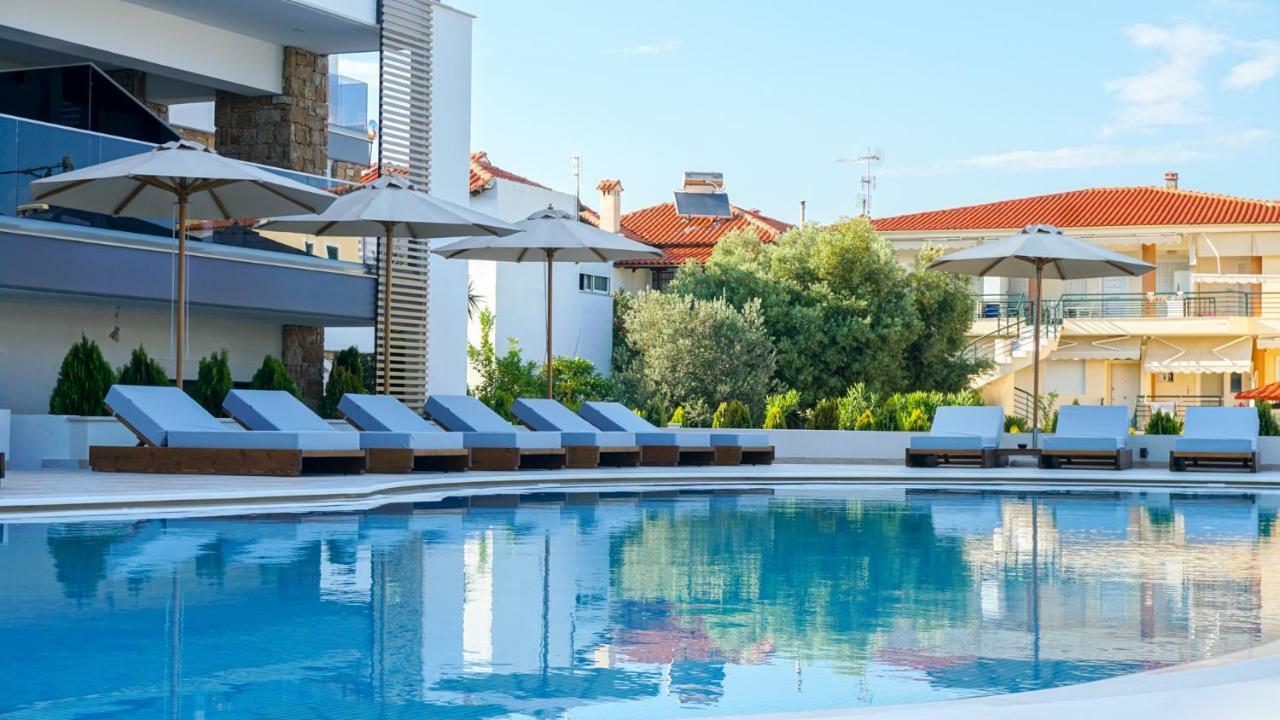 Agnes Deluxe Hotel Pefkochori Exteriör bild